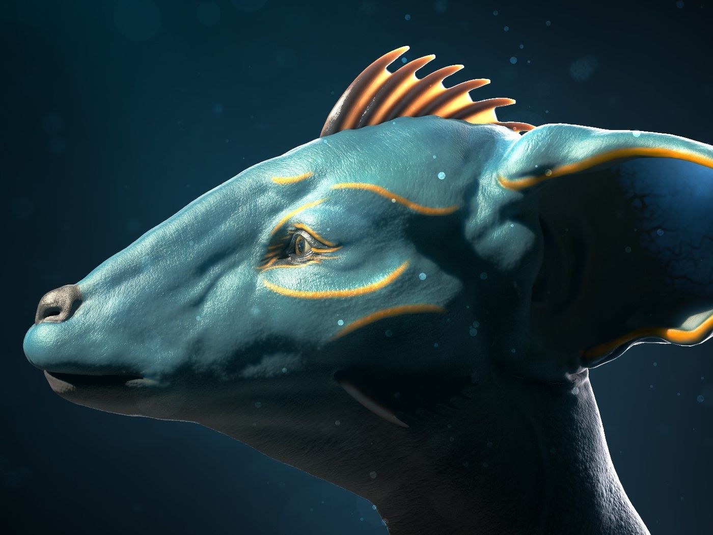 Amphibian Concept Creature - HD Wallpaper 