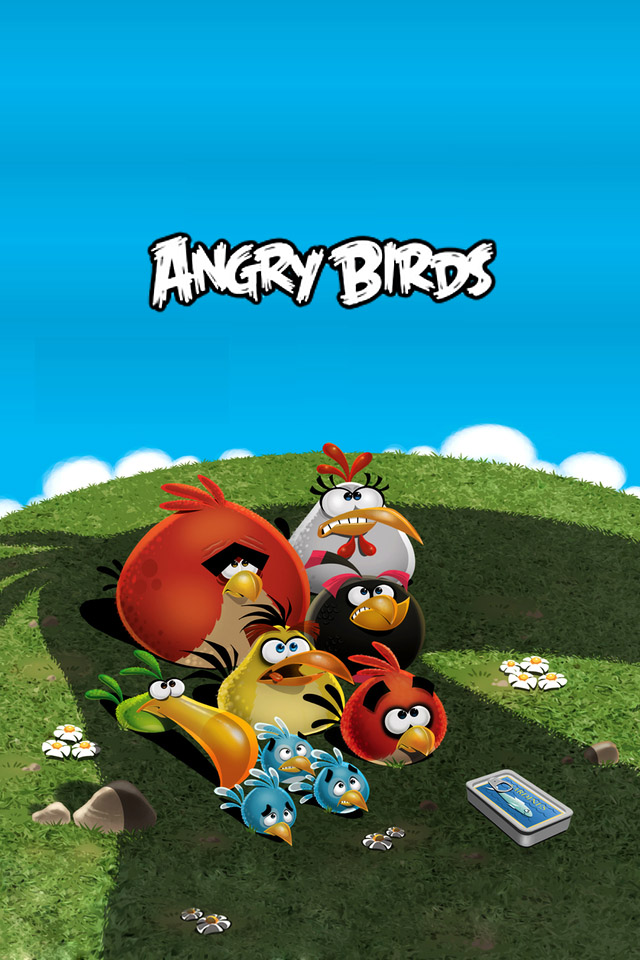 Angry Birds Wallpapers Hd For Iphone - HD Wallpaper 