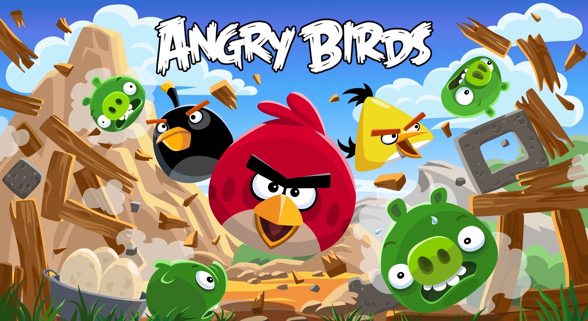 Angry Birds - HD Wallpaper 