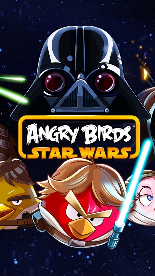 Iphone Wallpaper Angry Birds - Angry Birds Space - HD Wallpaper 