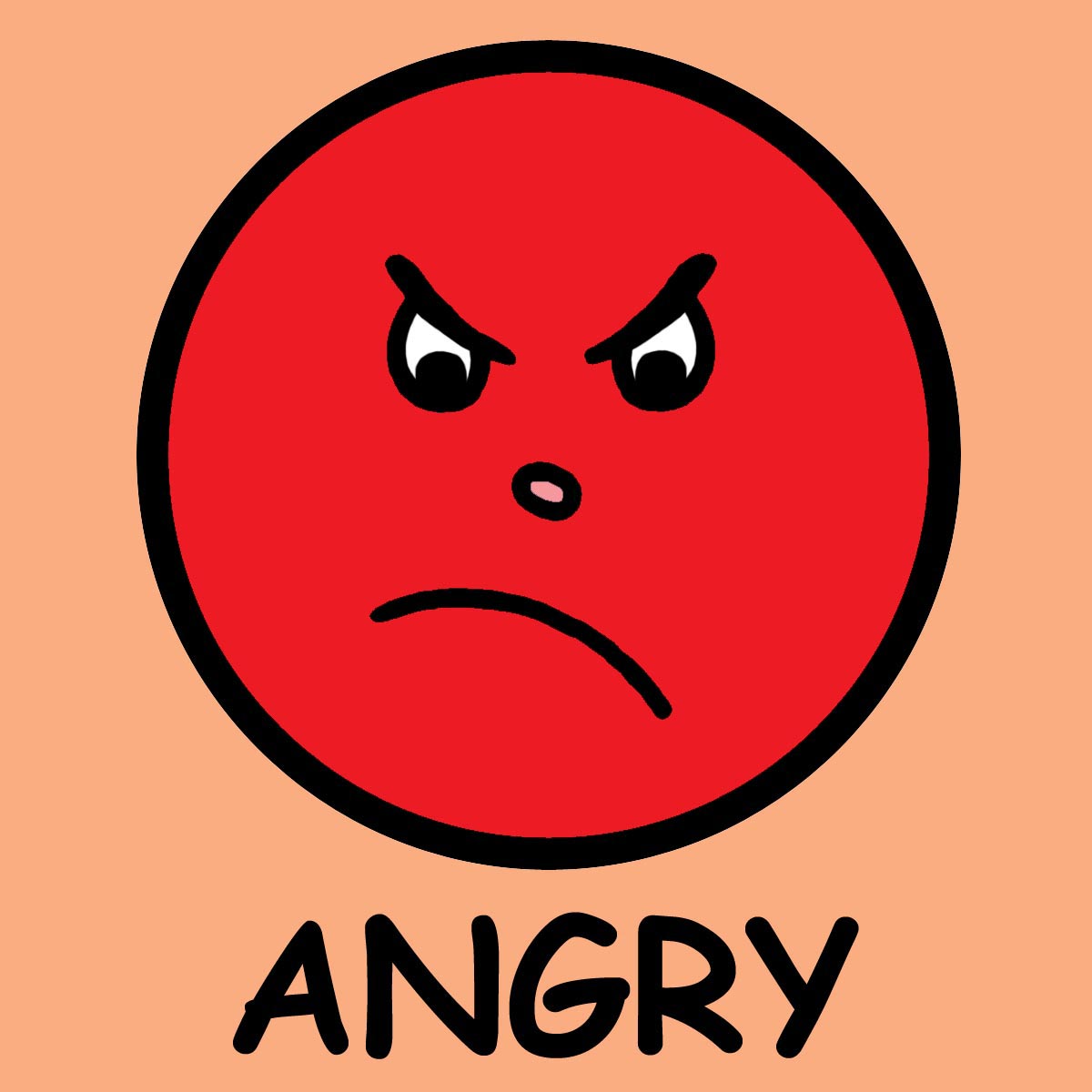 Clip Art Angry Face - Angry Face - HD Wallpaper 