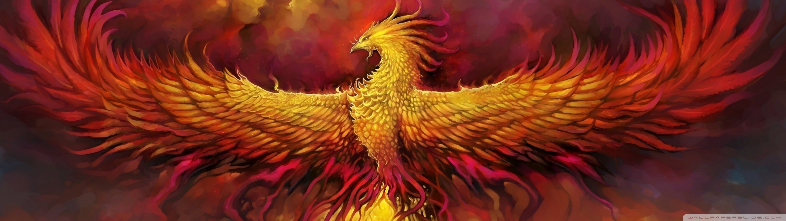 Phoenix Bird - HD Wallpaper 