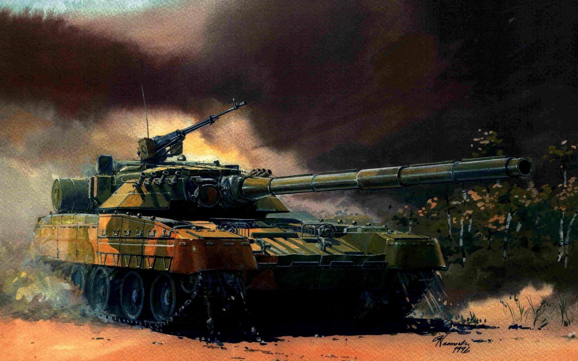 Don T Mess With Me - T 80 Tank Art - HD Wallpaper 