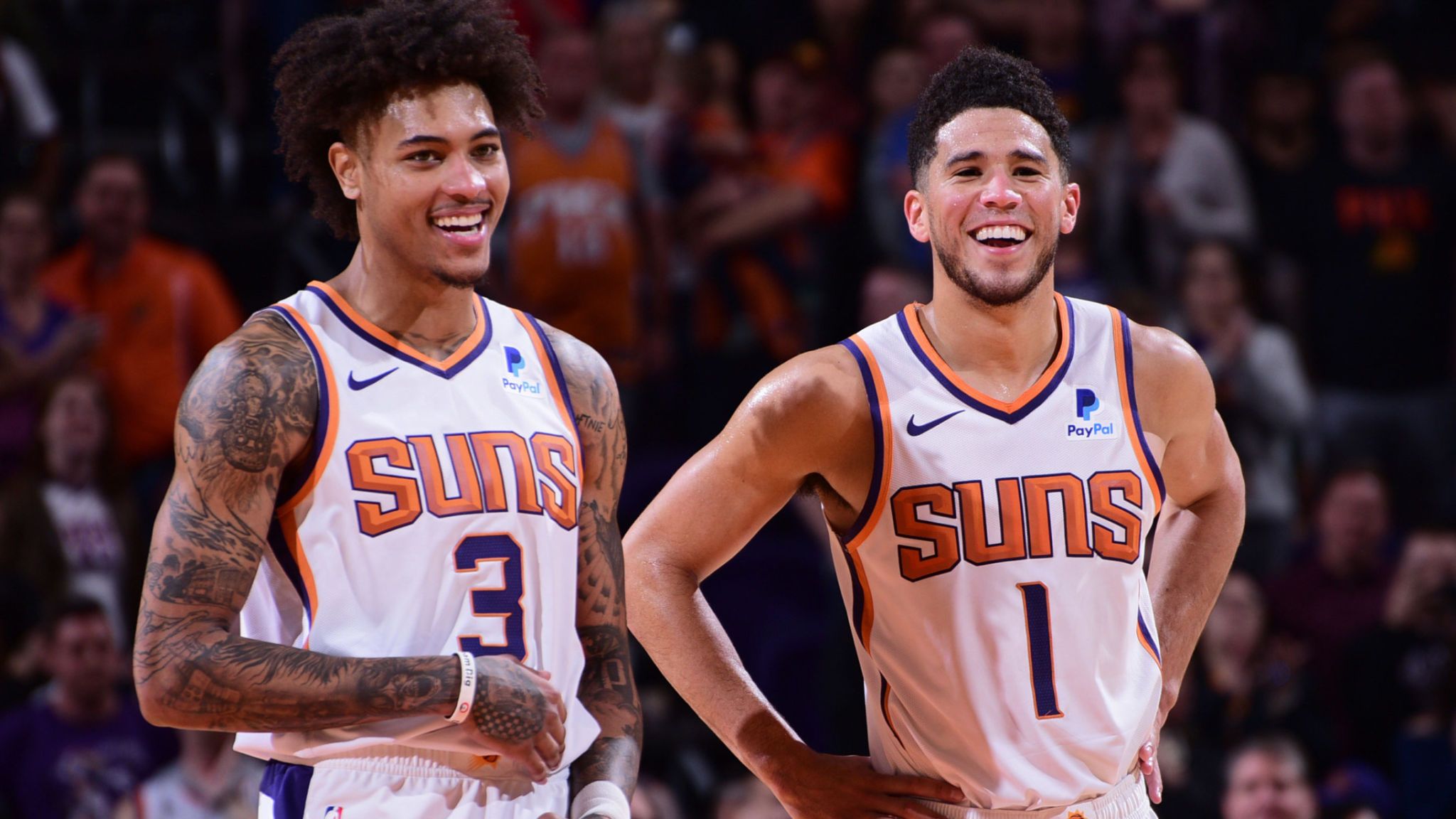 Kelly Oubre Jr And Devin Booker Pictured In Good Spirits - Kelly Oubre Jr And Devin Booker ...