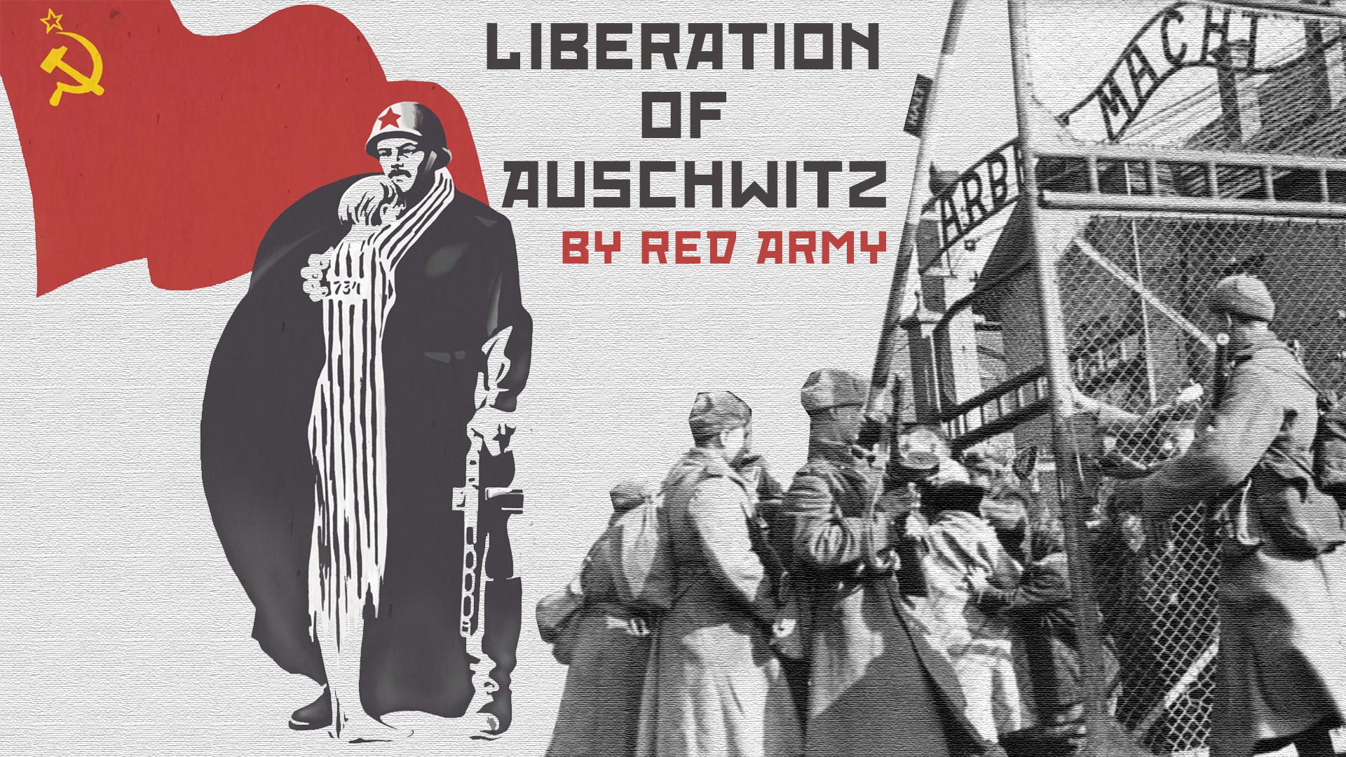 Liberation Of Auschwitz By Red Army - Red Army Auschwitz Liberation - HD Wallpaper 