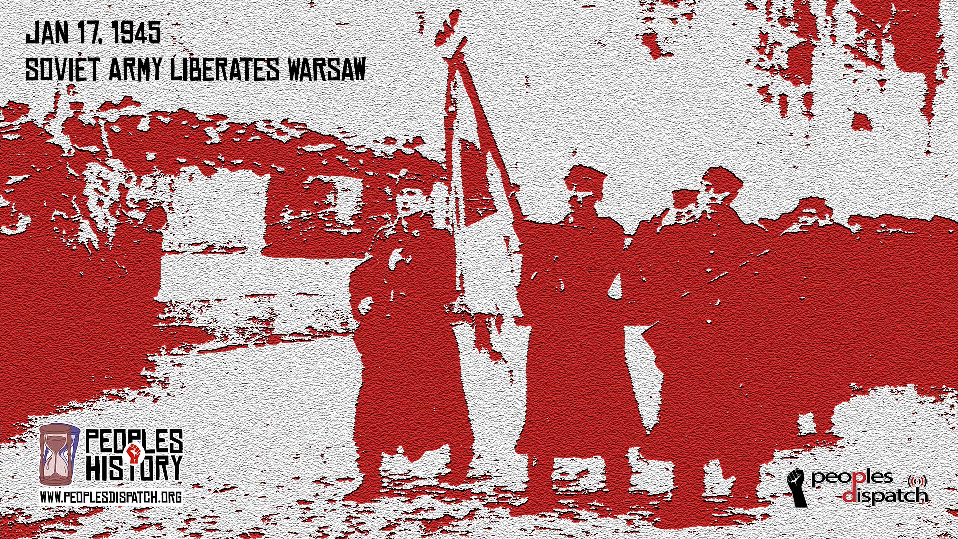 Auschwitz Liberation Poster Soviet - HD Wallpaper 