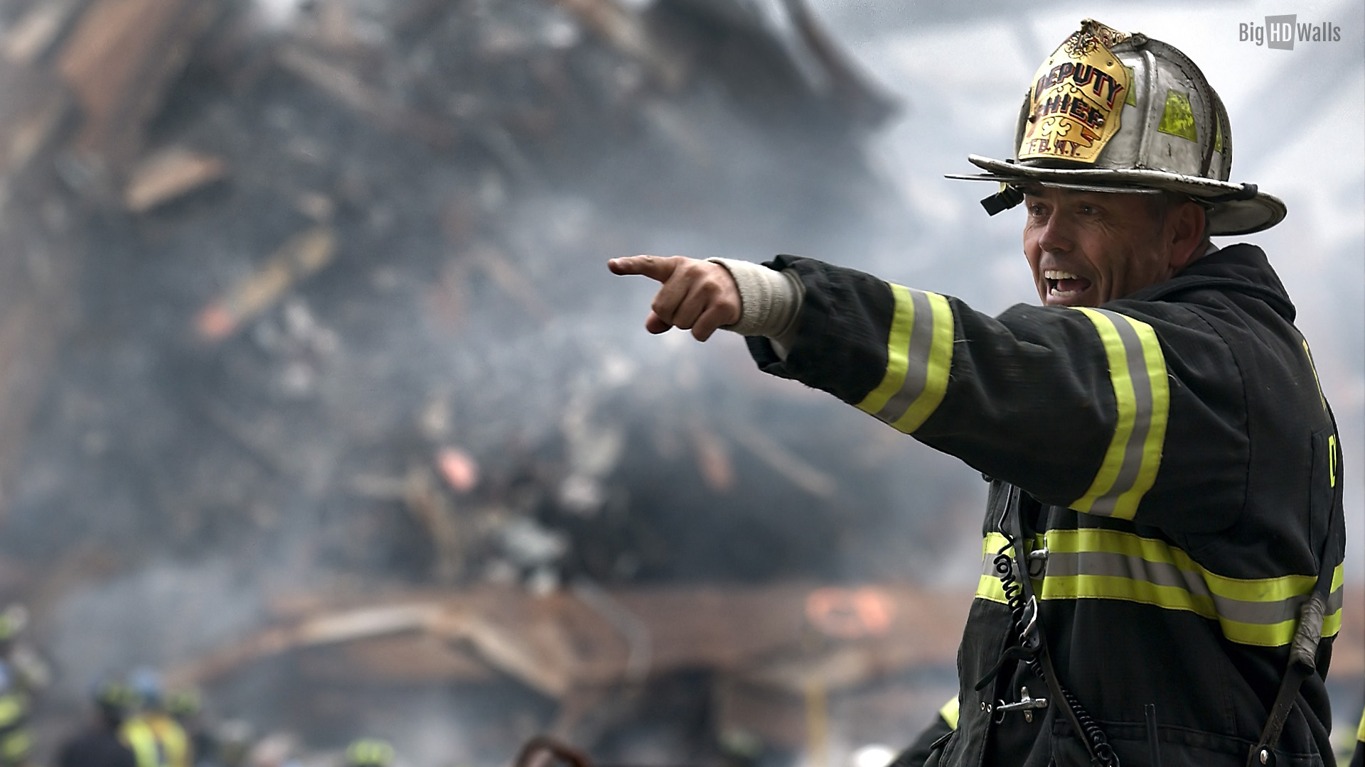 Hd Wallpapers Of New York City Bighdwal - Firefighter In Action 9 11 - HD Wallpaper 