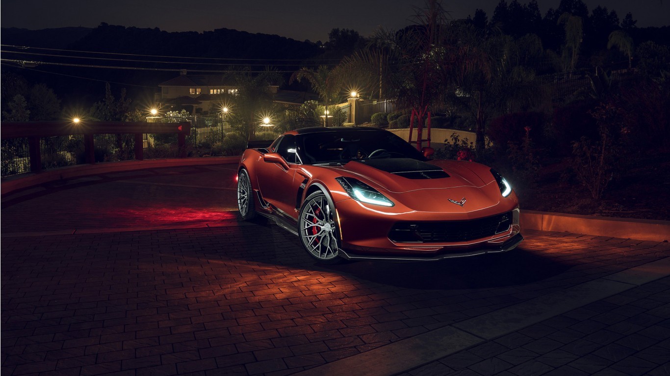 2018 Chevrolet Corvette Z06 Supercar - HD Wallpaper 