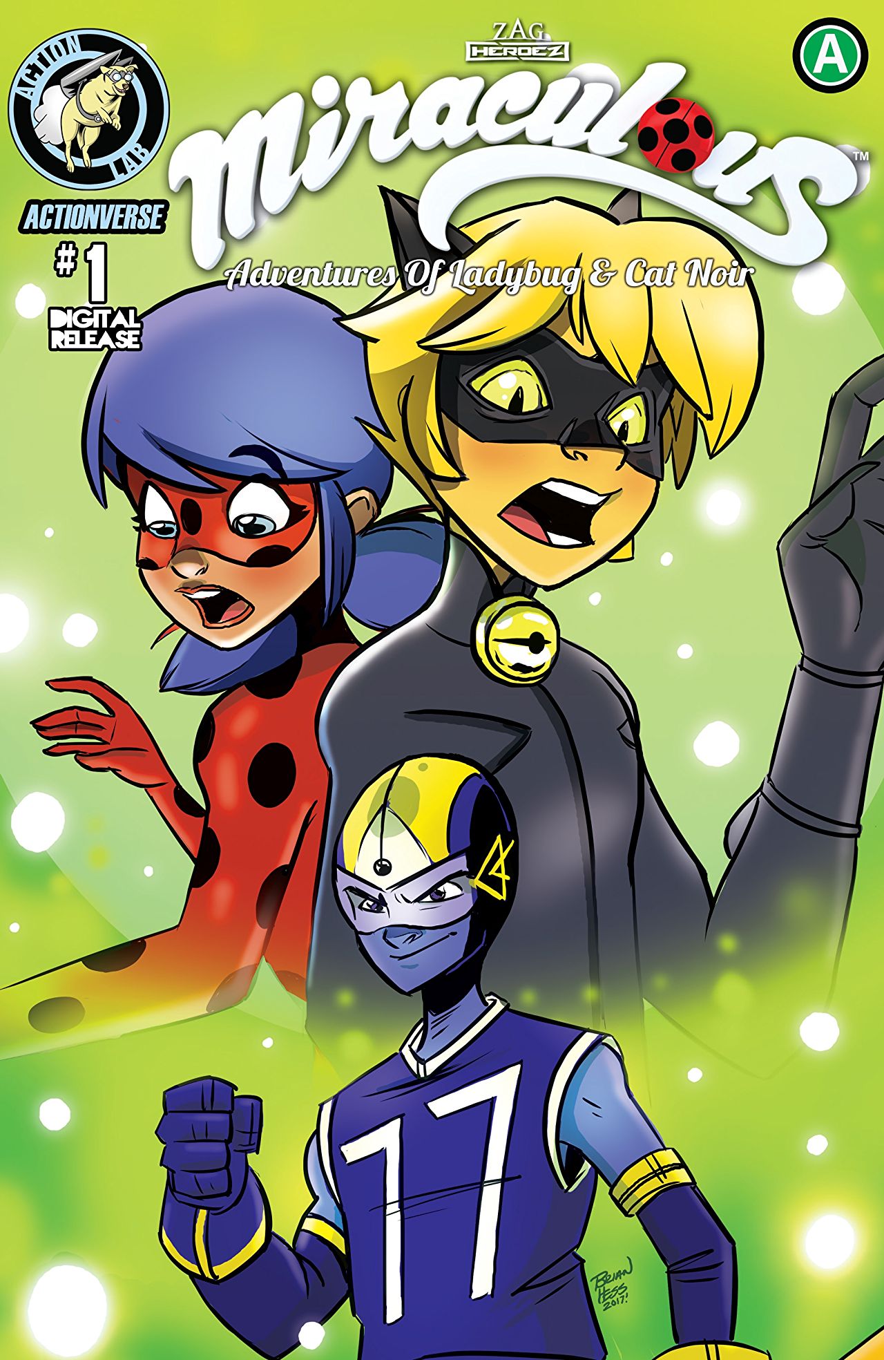 Adventures Of Ladybug And Cat Noir - Miraculous Ladybug Comic Book 1 - HD Wallpaper 
