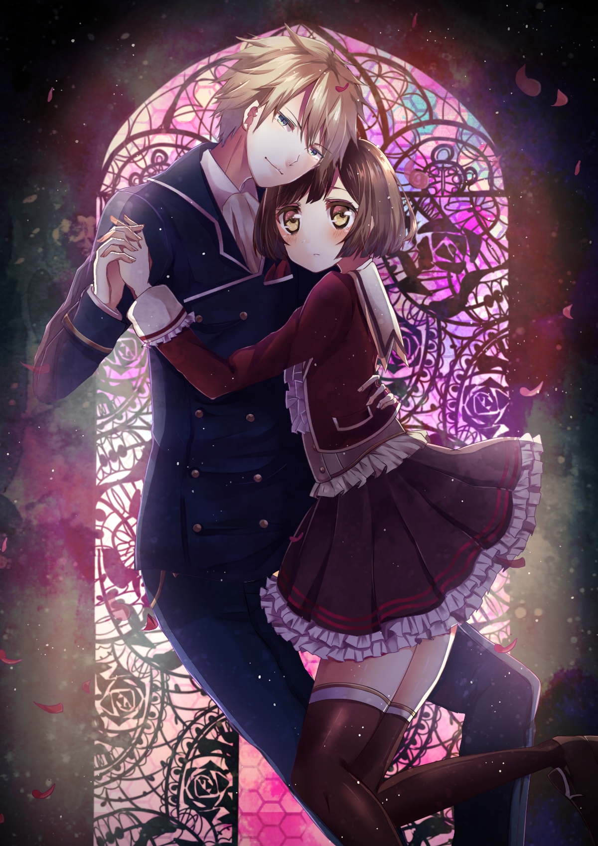 Dance With My Devils Rem X Ritsuka - HD Wallpaper 