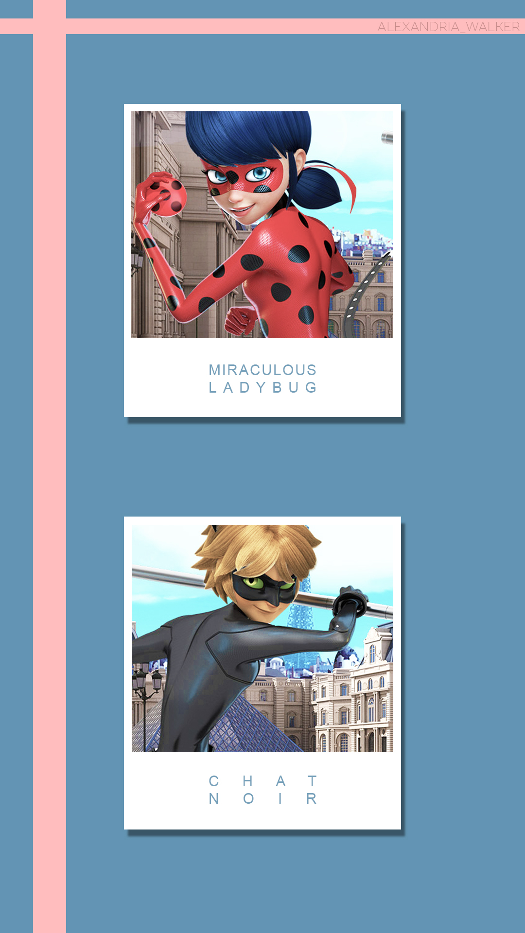 Miraculous Ladybug Phone Wallpaper - Cartoon - HD Wallpaper 
