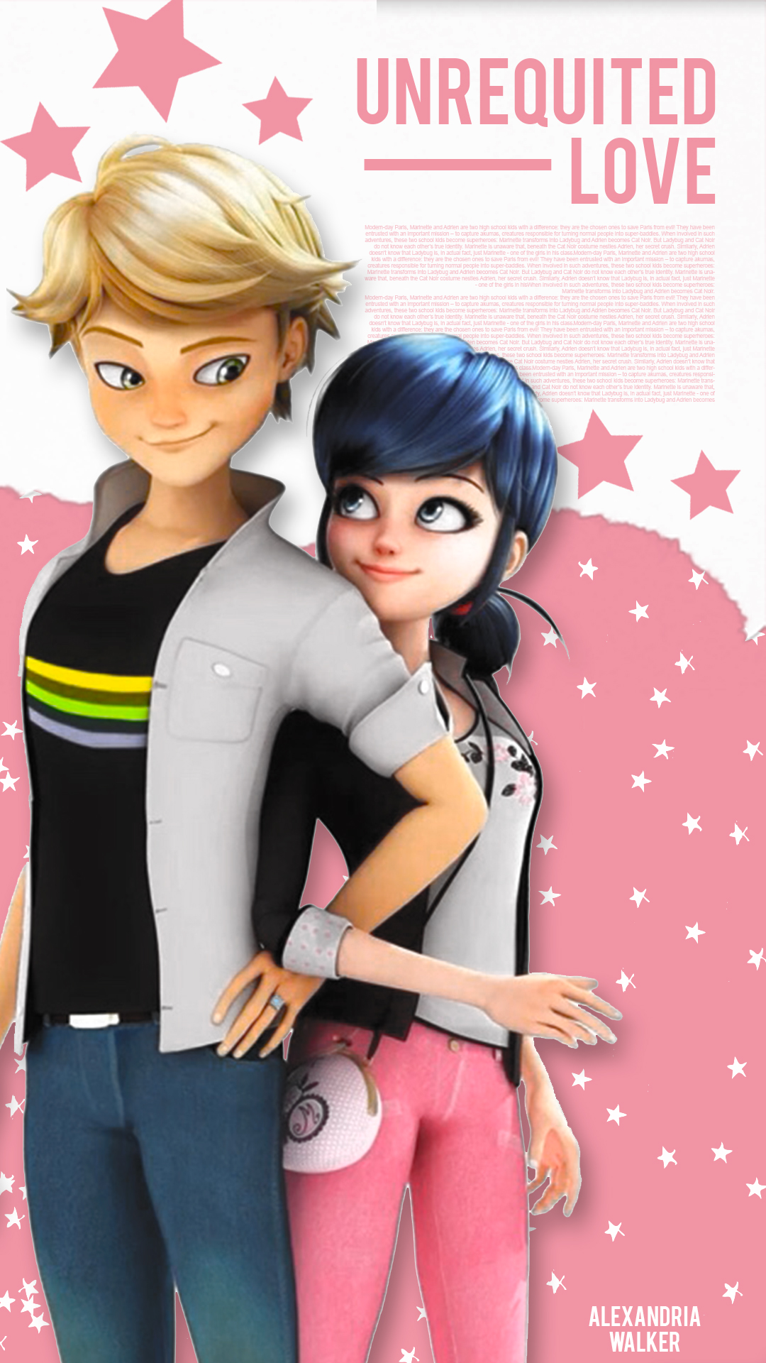 Miraculous Ladybug Phone Wallpaper Adrien Agreste And