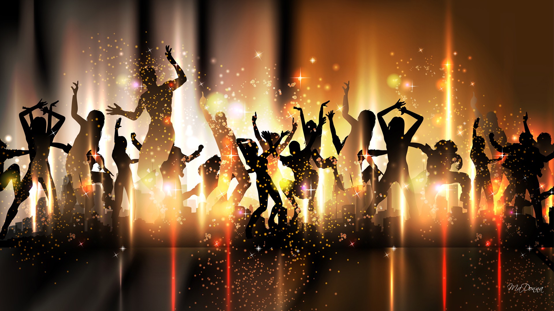 Dance Wallpapers, Elegant Dance Myspace Backgrounds, - Dance Music Party Background - HD Wallpaper 