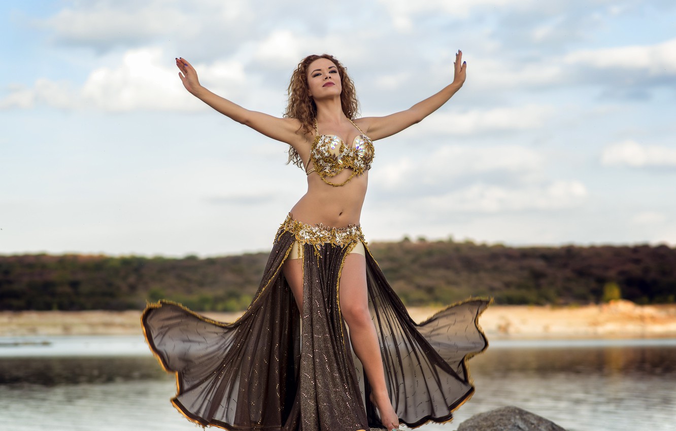 Photo Wallpaper Sexy, Dance, Beauty, Alba Morales - HD Wallpaper 