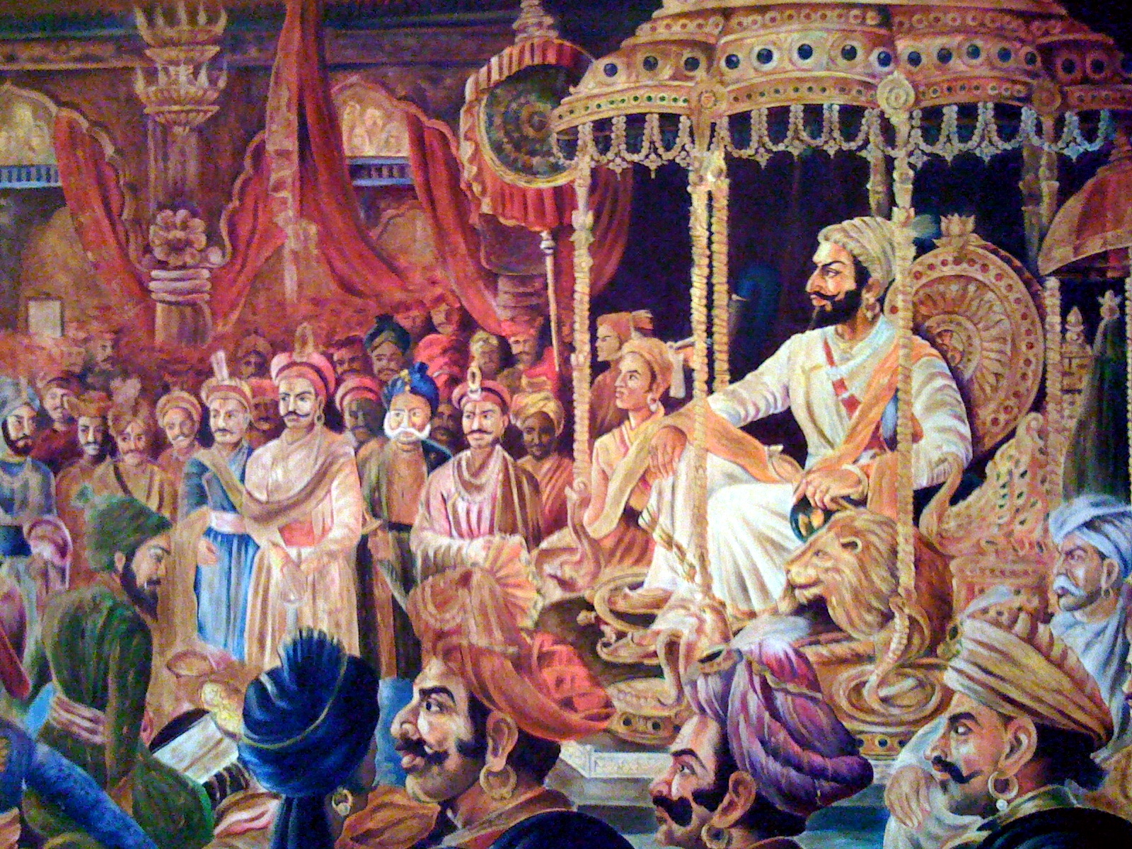 Shivaji Maharaj Darbar - HD Wallpaper 