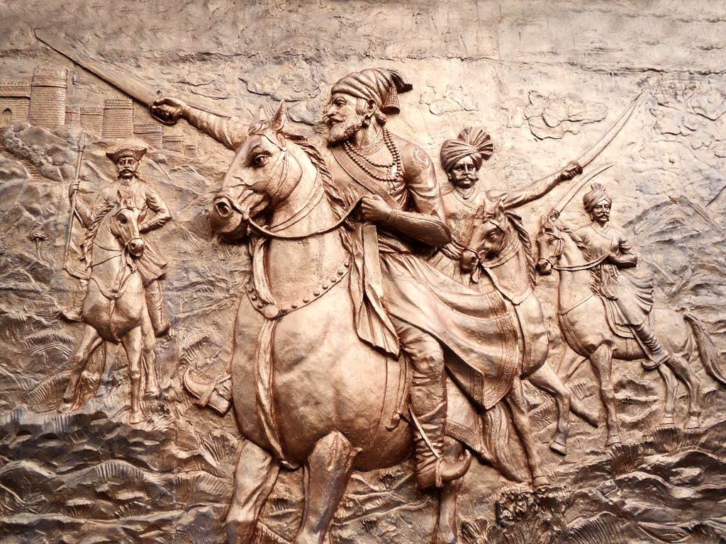Shivaji Maharaj Wall Sculpture - 1024x768 Wallpaper 