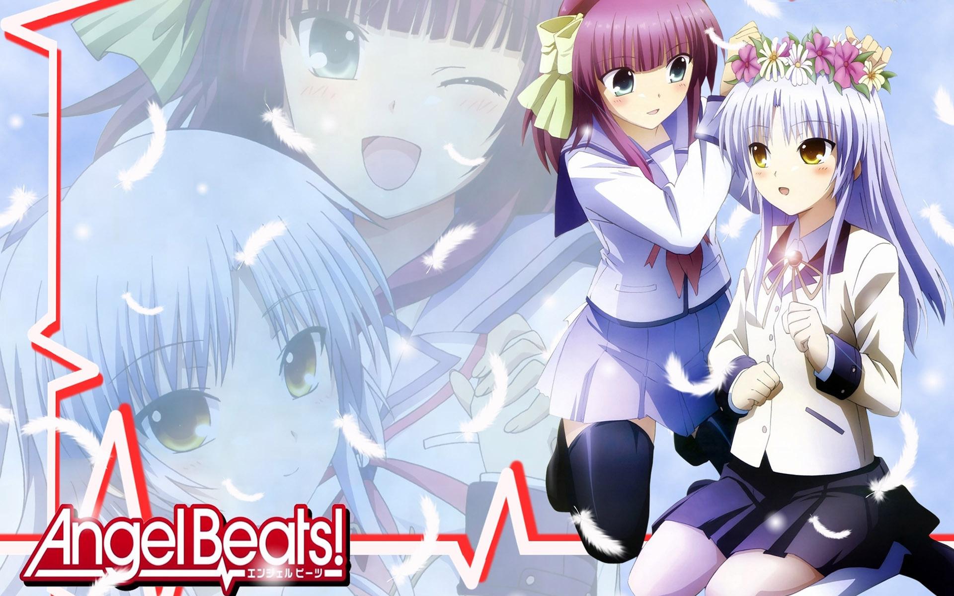 Hd Yuri And Kanade In Angel Beats Wallpaper - Angel Beats Kanade And Yuri - HD Wallpaper 