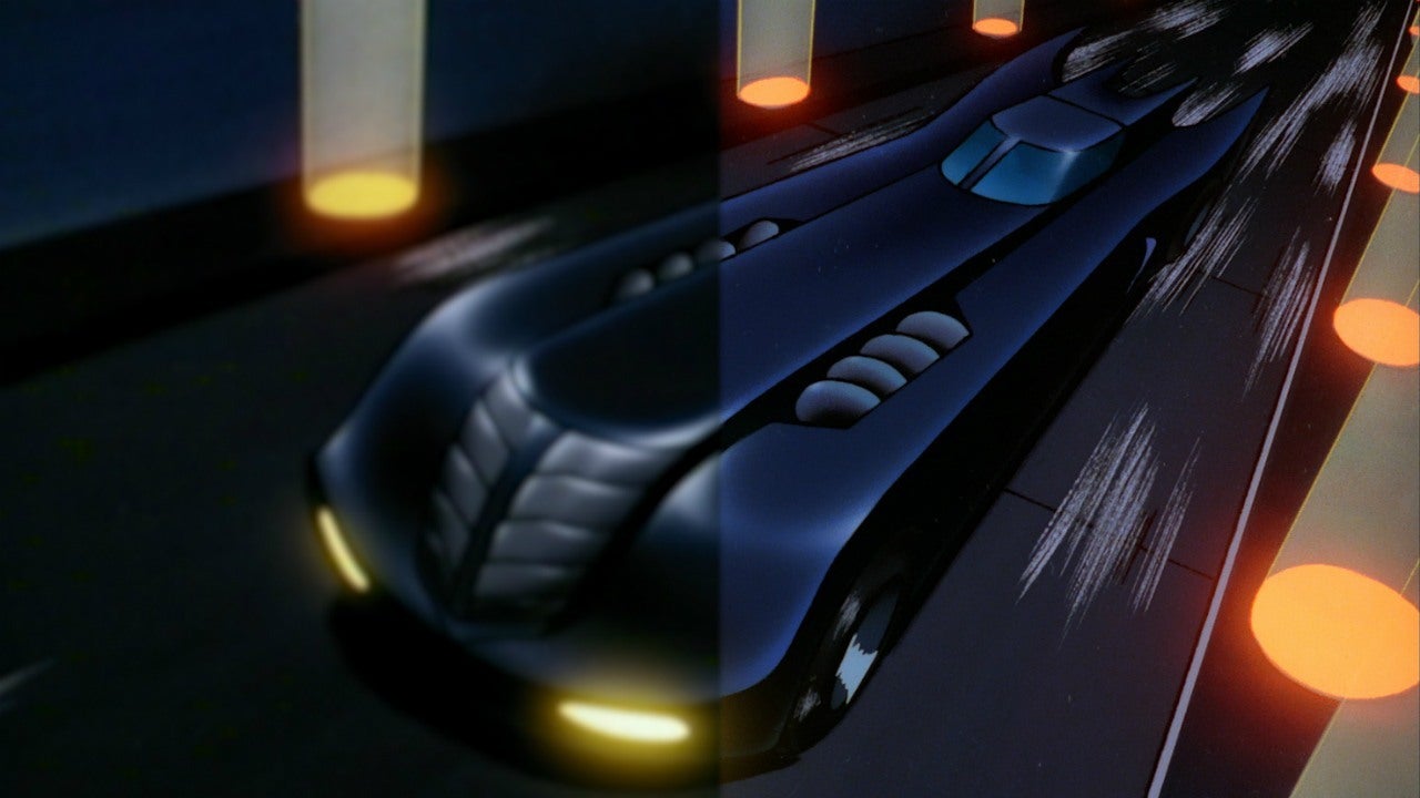 Batman Animated Series Car - 1280x720 Wallpaper 