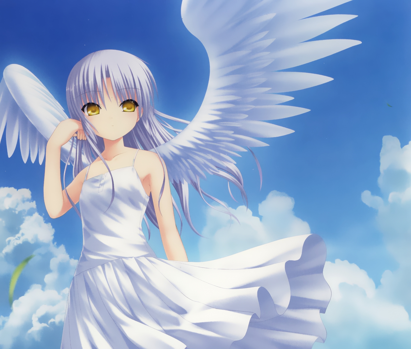 Angel Beats Kanade Angel - HD Wallpaper 