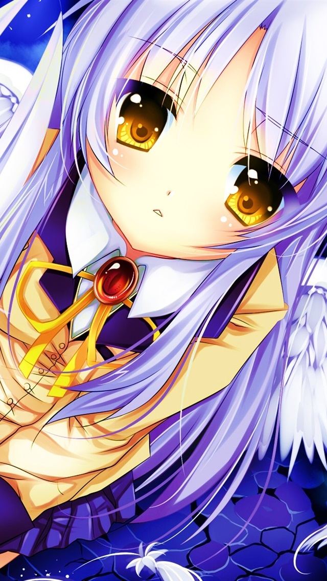 Iphone Wallpaper Angel Beats, Tachibana Kanade, White - Christian Nightcore Image In Christ Alone - HD Wallpaper 