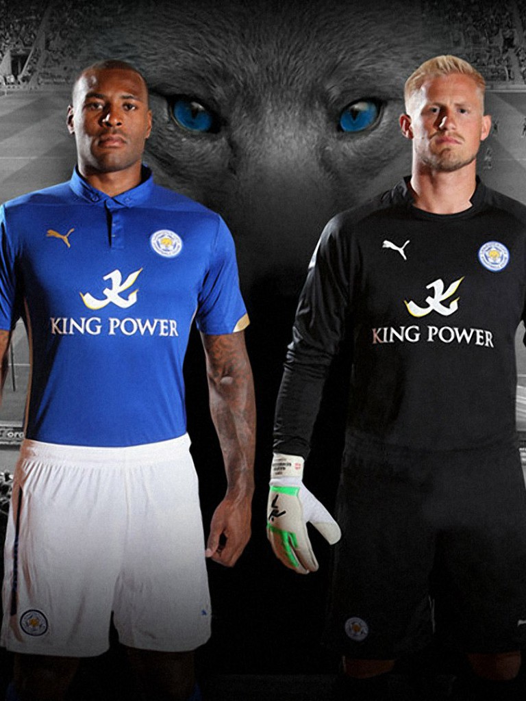 Leicester City 2014-15 Puma Home Kit Wallpaper - Leicester Home Kit 2015 - HD Wallpaper 