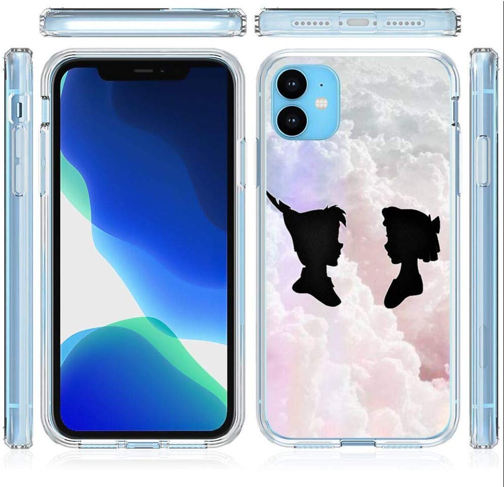 Peter Pan And Wendy Shadow - HD Wallpaper 