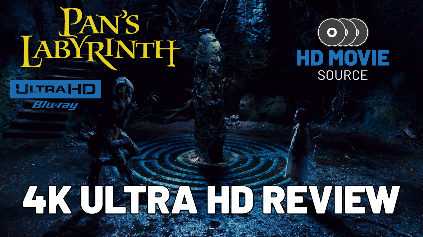 Pan S Labyrinth 4k Ultra Hd Blu Ray Blu Ray Review - Blu-ray Disc - HD Wallpaper 