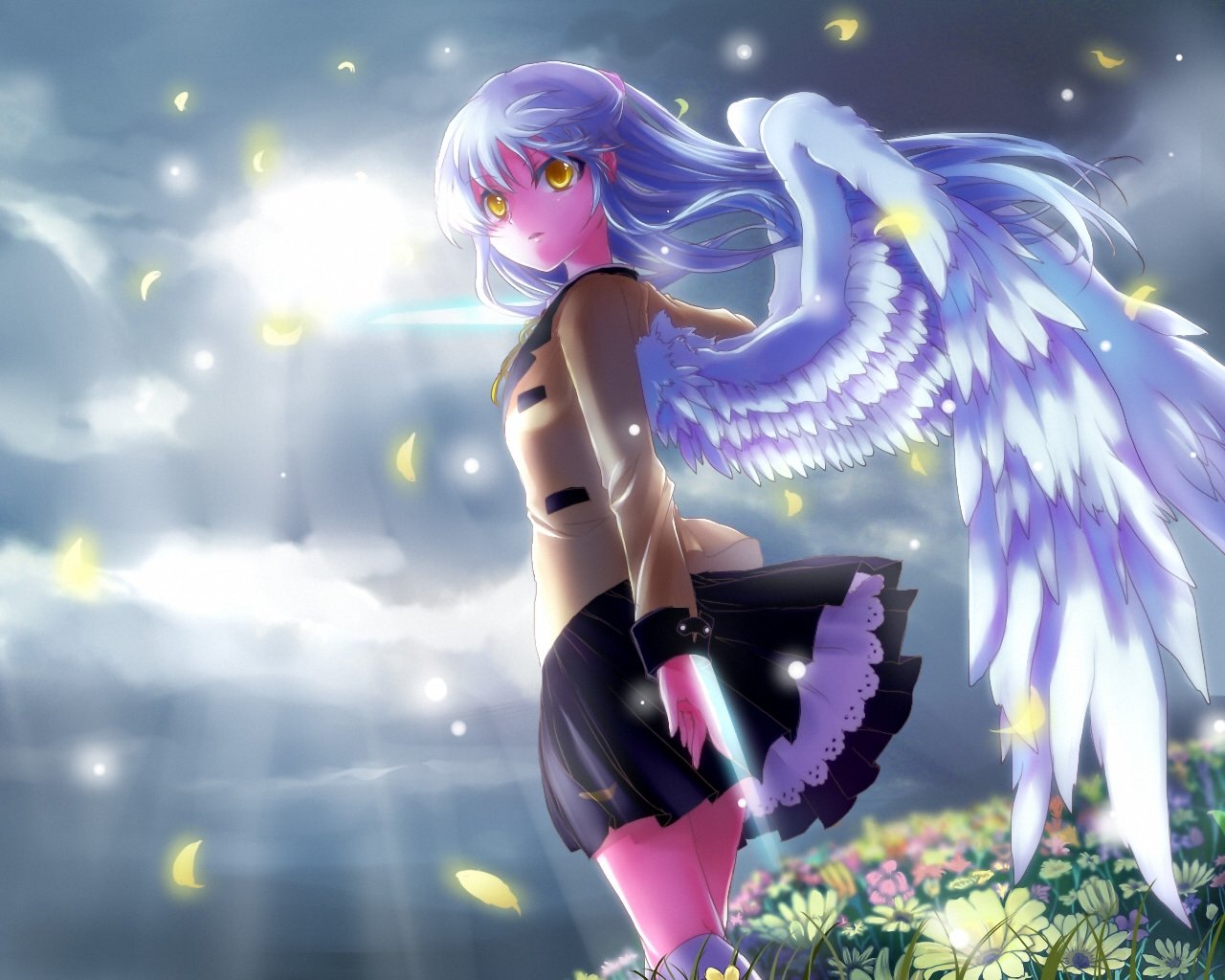 Free Kanade Tachibana High Quality Wallpaper Id - Angel Beats! - HD Wallpaper 