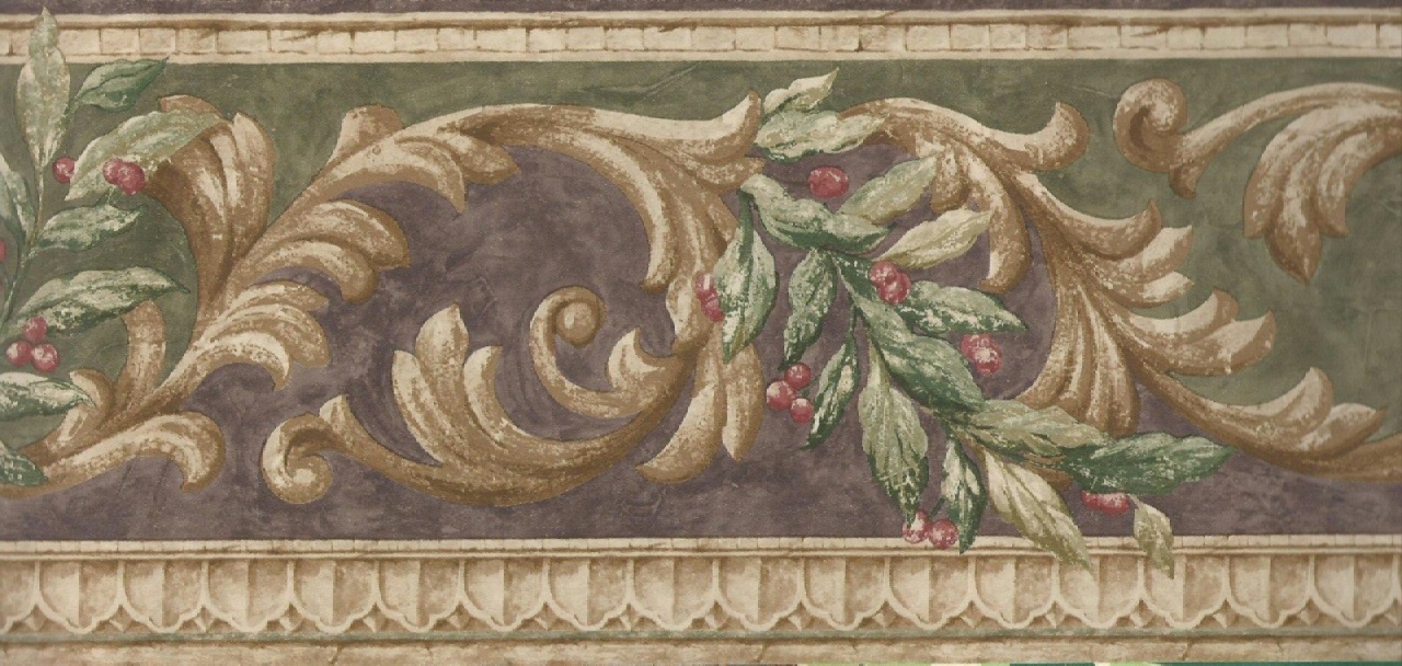 Tapestry Scroll Border Patterns - HD Wallpaper 