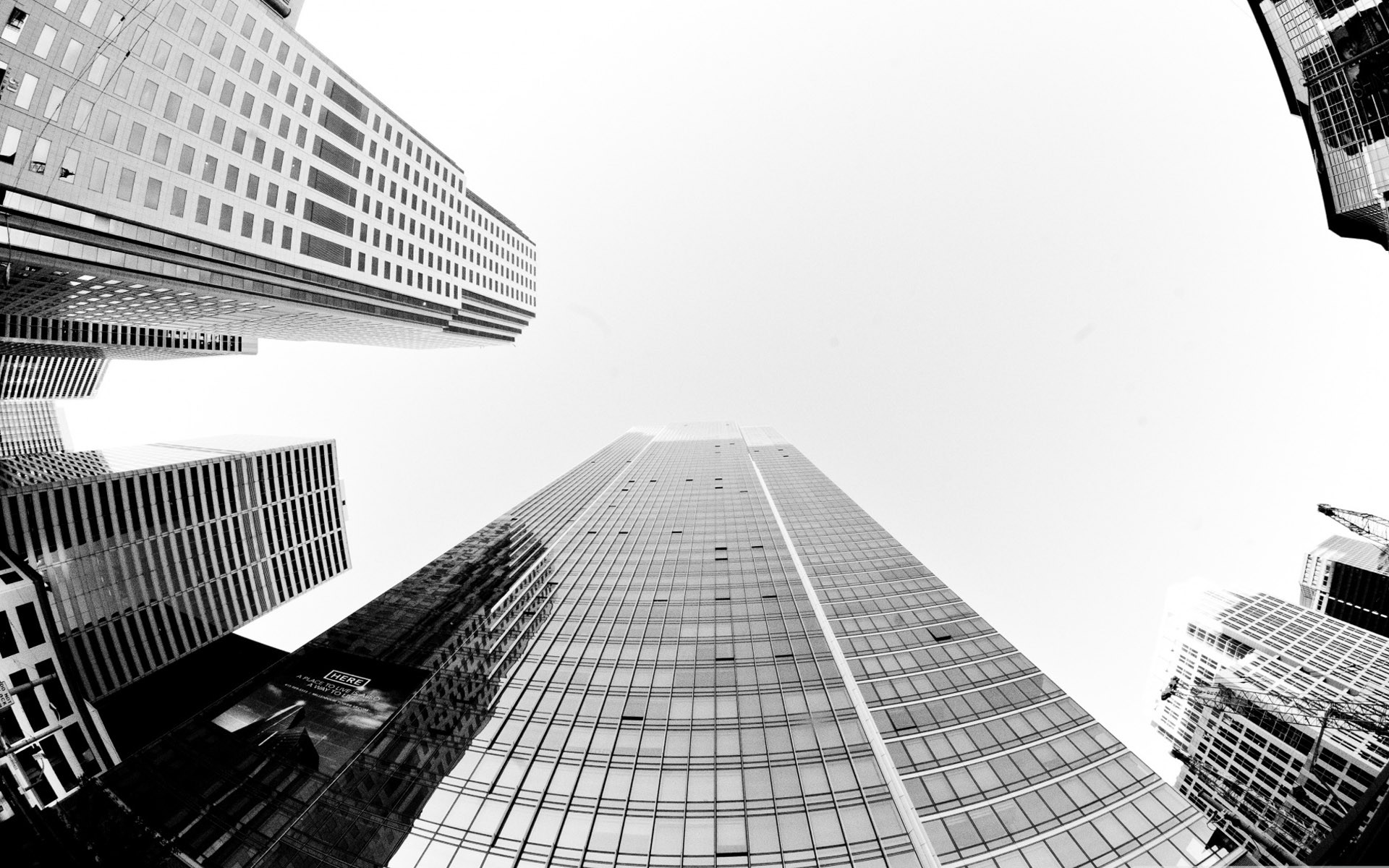 Modern Architecture Wallpaper Black And White - HD Wallpaper 