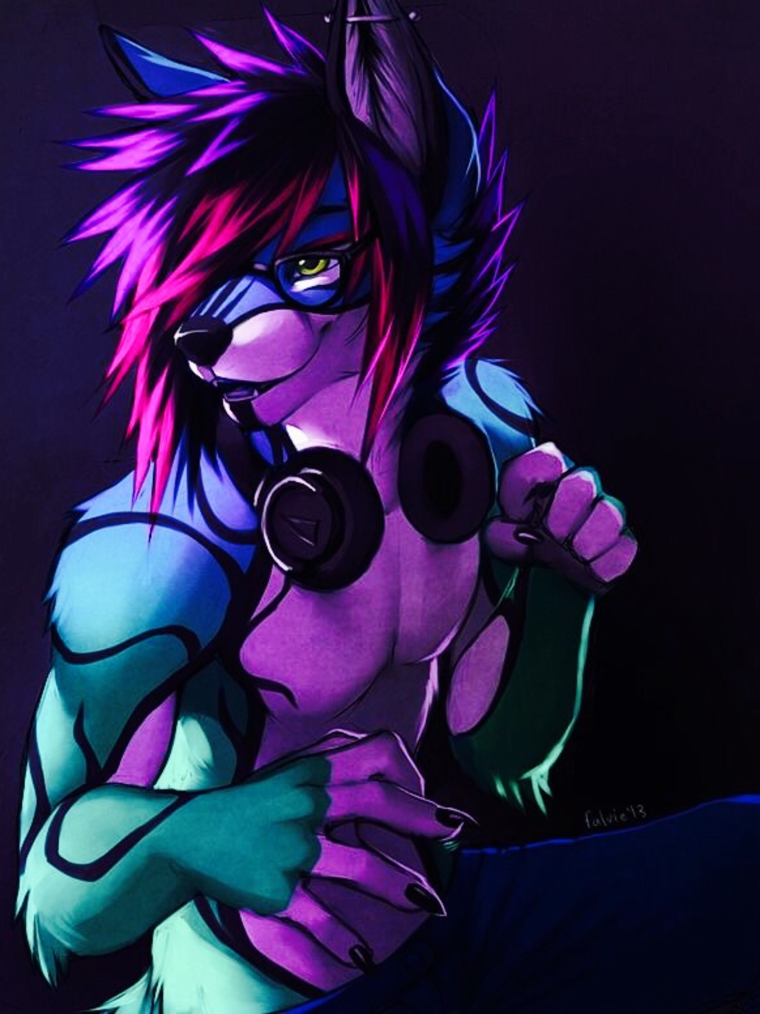 Explore Furry Art, Furries, And More 
 Data-src - Furry Rave Art - HD Wallpaper 