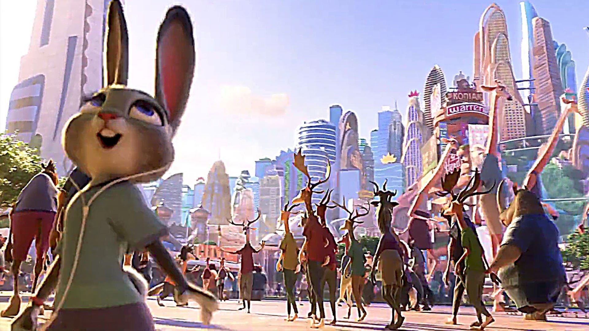 Zootopia City Wallpaper 4k - HD Wallpaper 