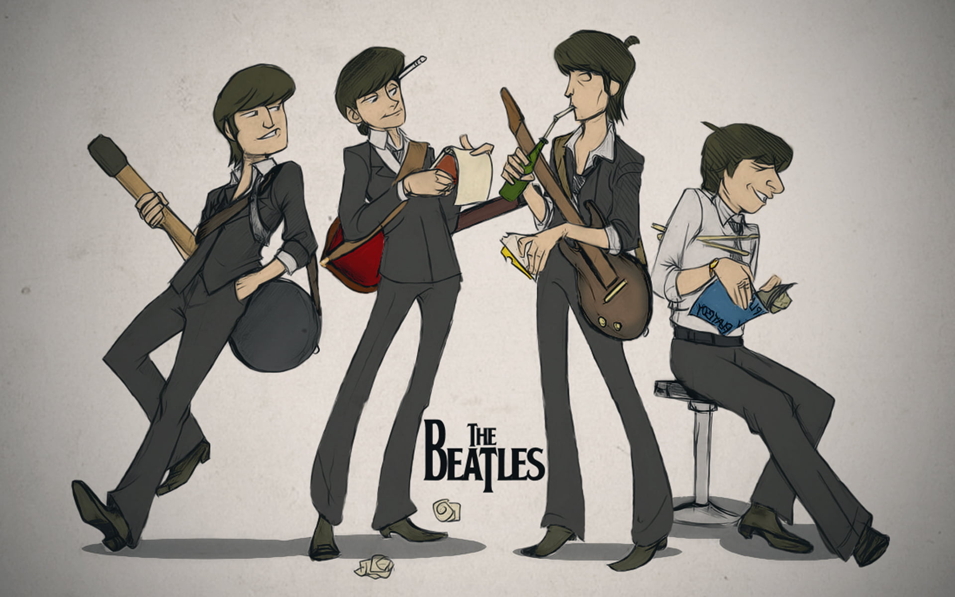Beatles Posters Hd - HD Wallpaper 