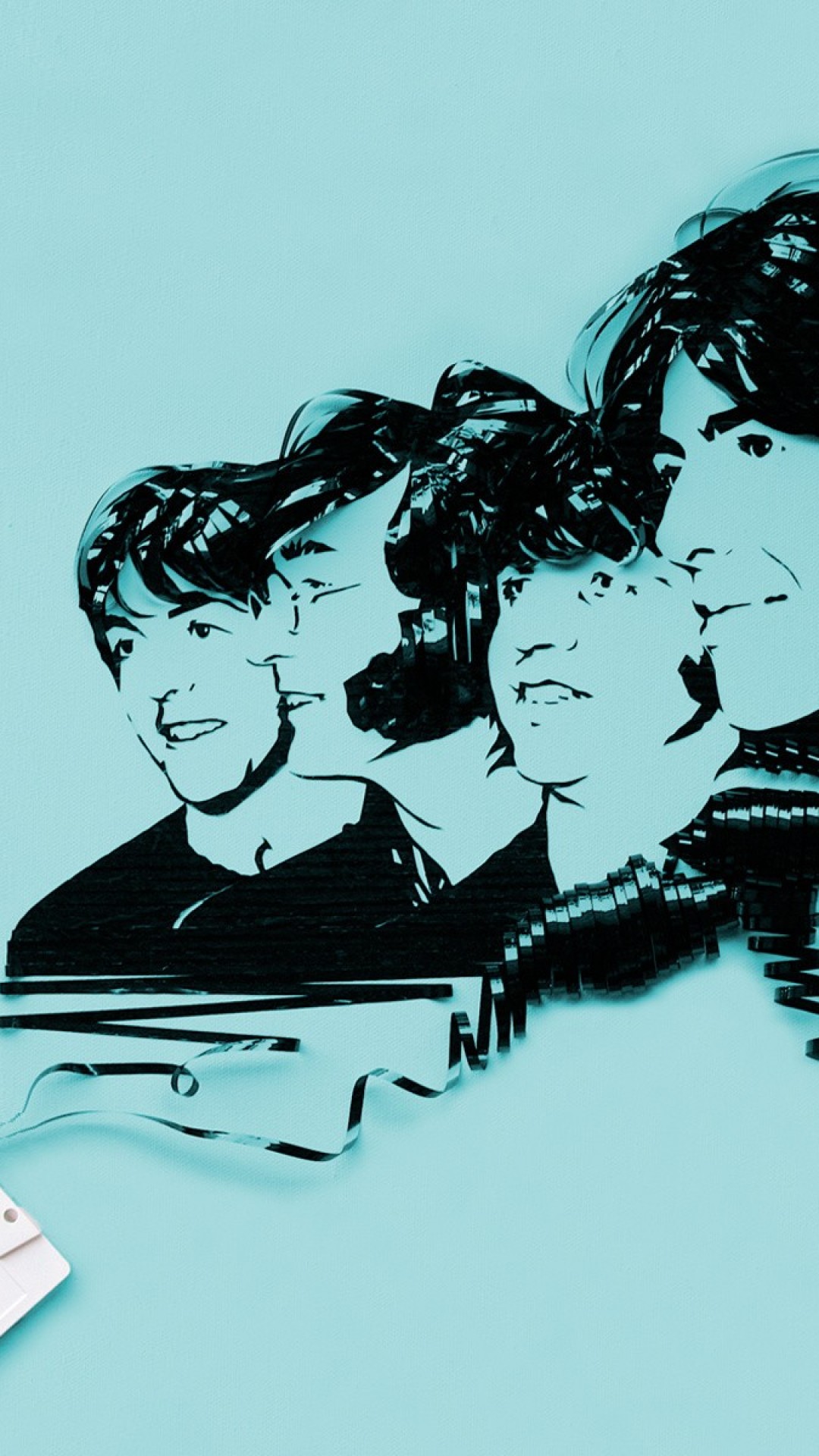 Iphone 8 Plus John Lennon Wallpaper - Iphone Iphone 7 The Beatles - HD Wallpaper 