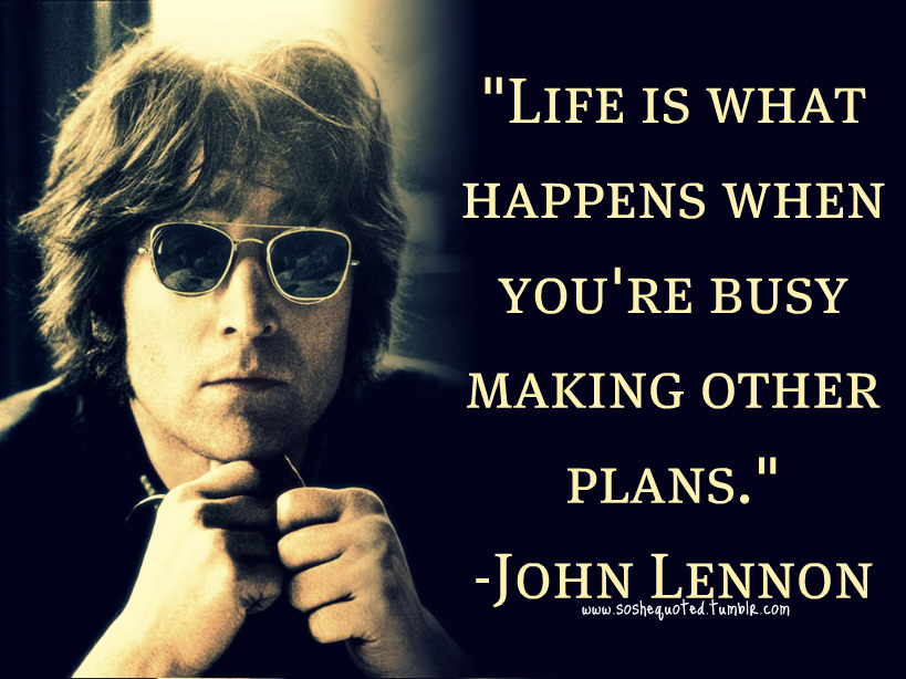 John Lennon Life Is What Happens Meaning - HD Wallpaper 