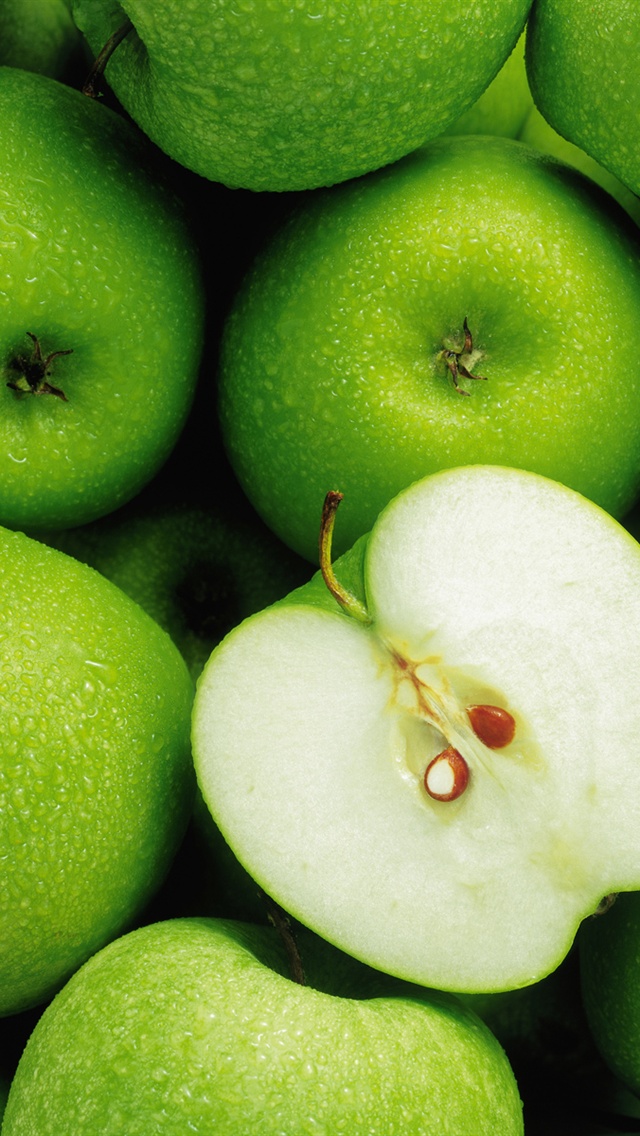 Green Apples - HD Wallpaper 