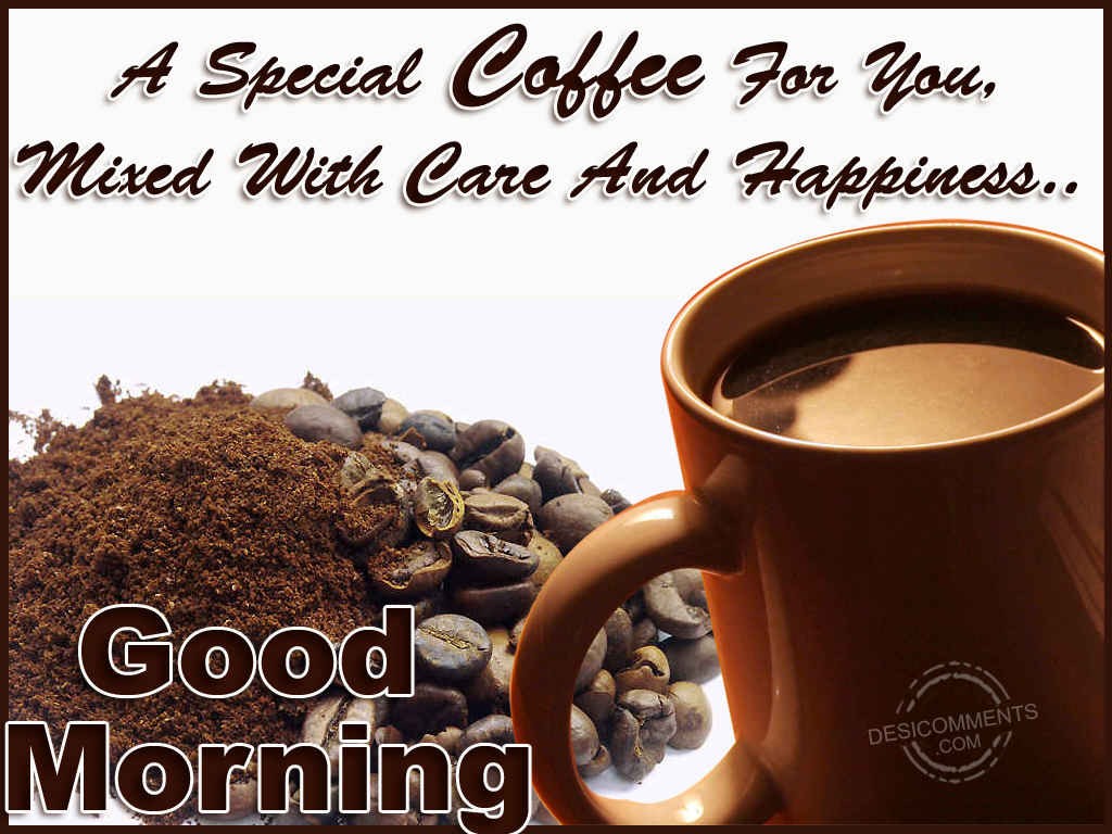 Good Morning Coffee Wishes - HD Wallpaper 