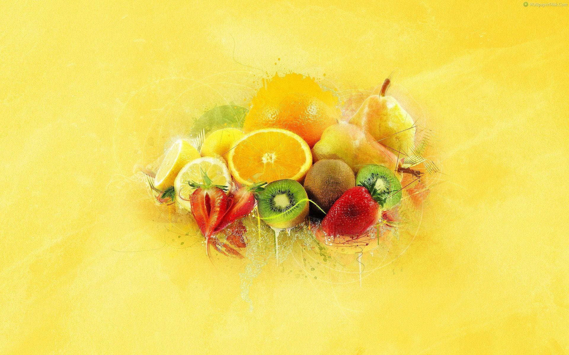 Data Src Cute Fruit Wallpaper Mobile - Mixed Fruit Juice Background - HD Wallpaper 