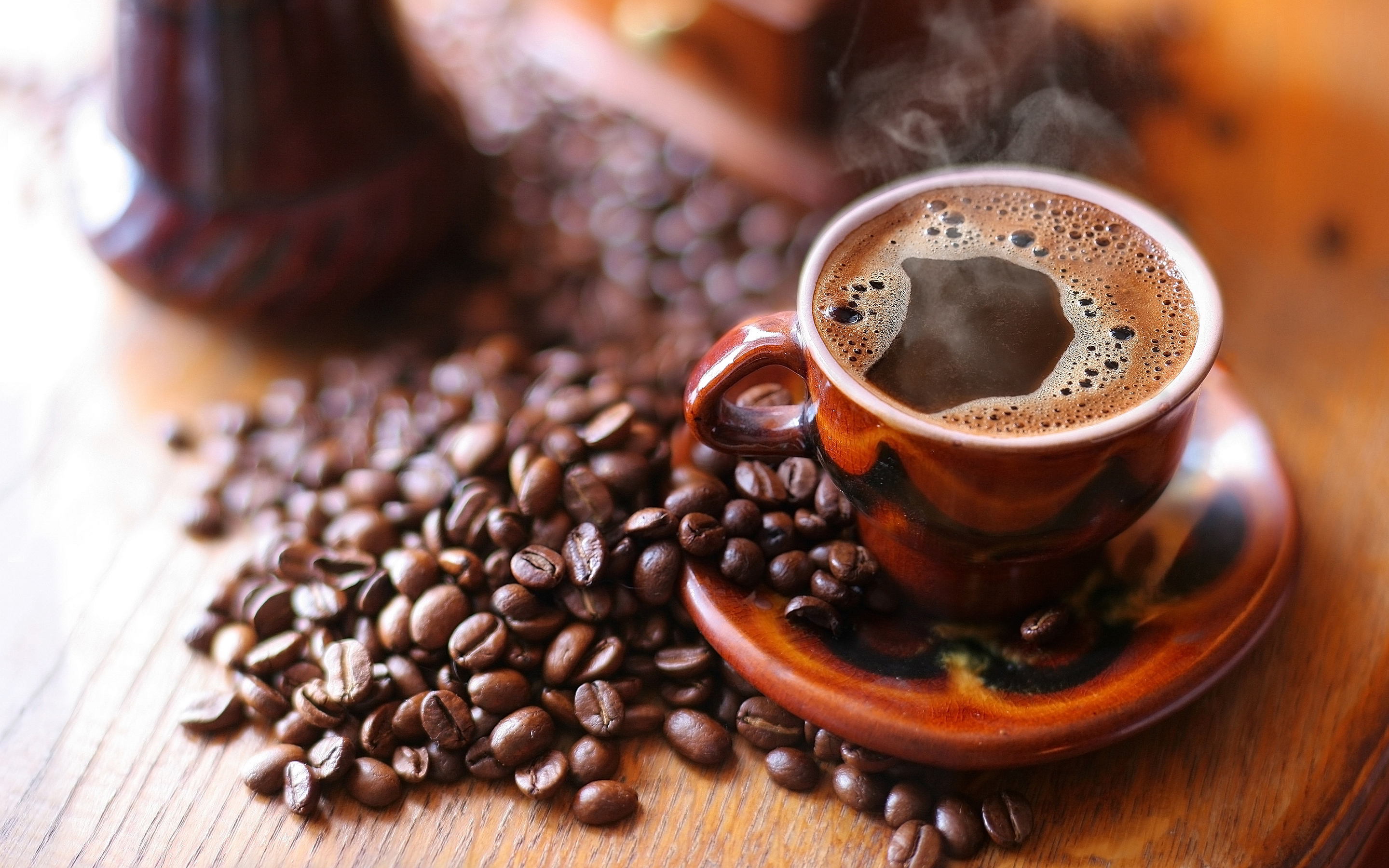 Hot Black Coffee - HD Wallpaper 