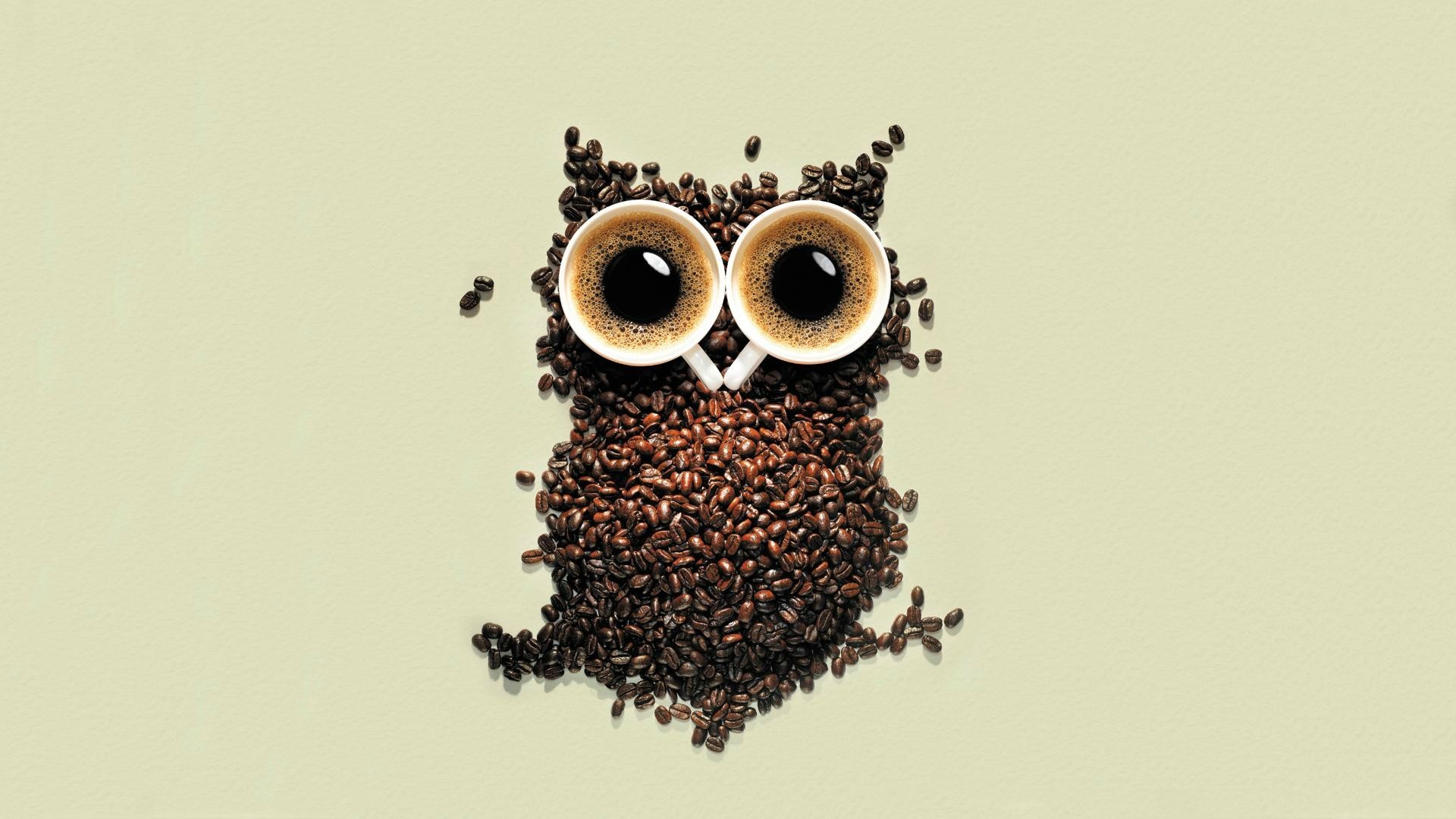 Cute Starbucks Coffe Wallpaper Owl - Coffee Owl - HD Wallpaper 