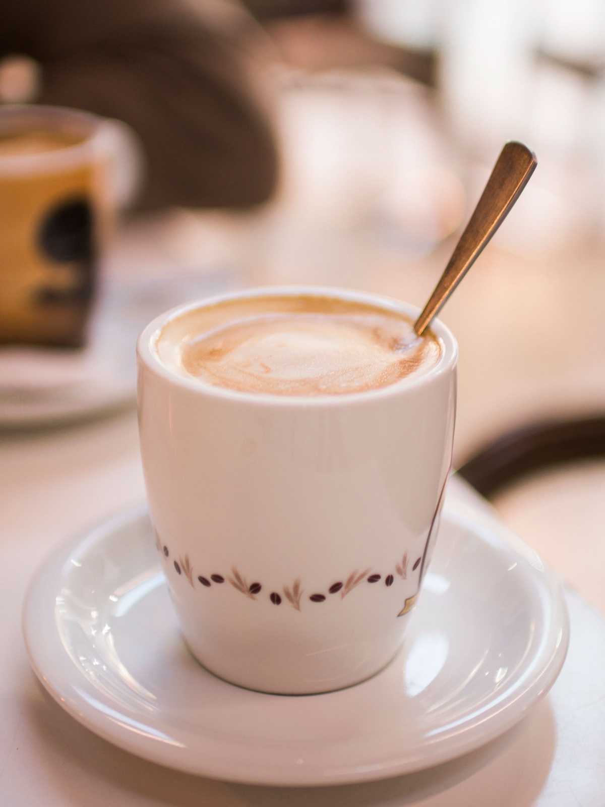 Cofee Cafe Wallpaper For Mobile - HD Wallpaper 