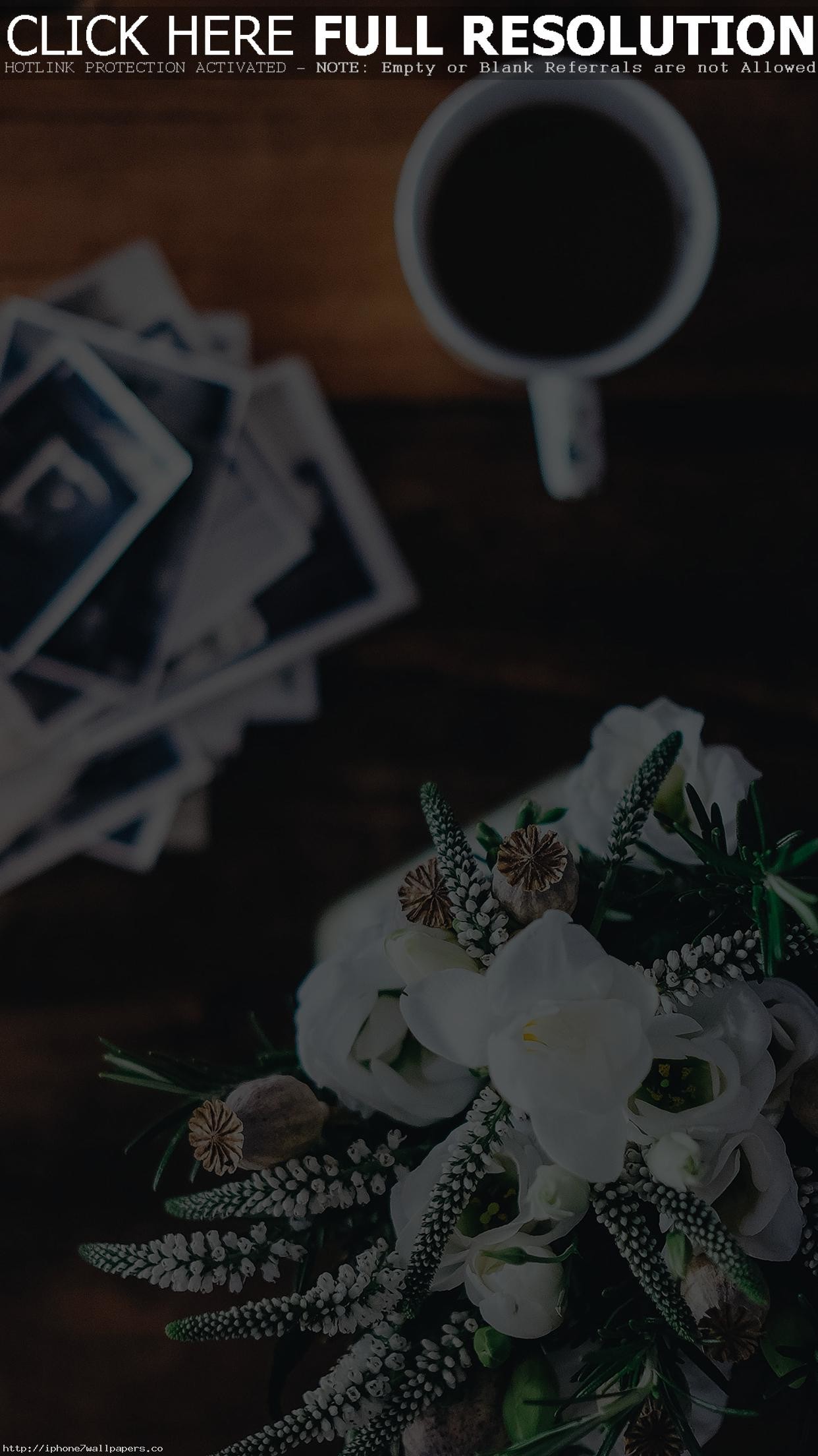 Table Flower Coffee Life Bokeh Android Wallpaper - Warren Street Tube Station - HD Wallpaper 