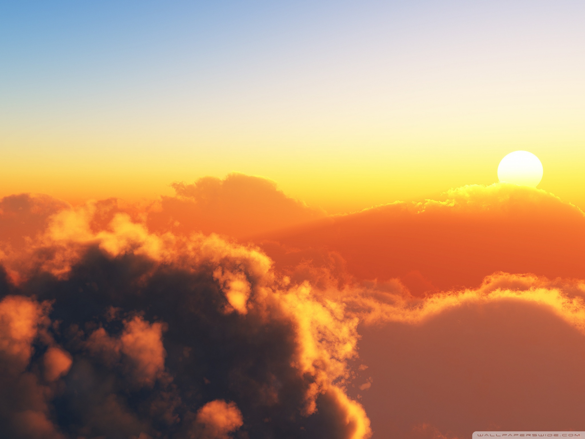 Sky Beautiful Sunrise Sunset - HD Wallpaper 