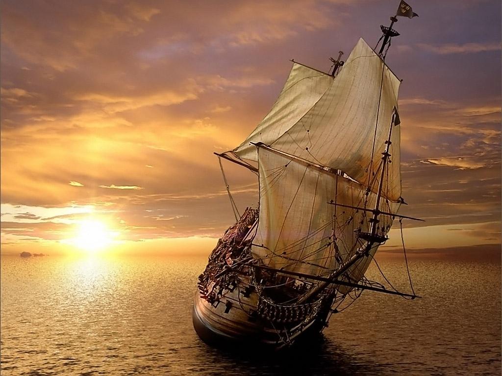 Pirate Ship Wallpapers Hd Resolution ~ Sdeerwallpaper - Imagenes De Barcos En Hd - HD Wallpaper 