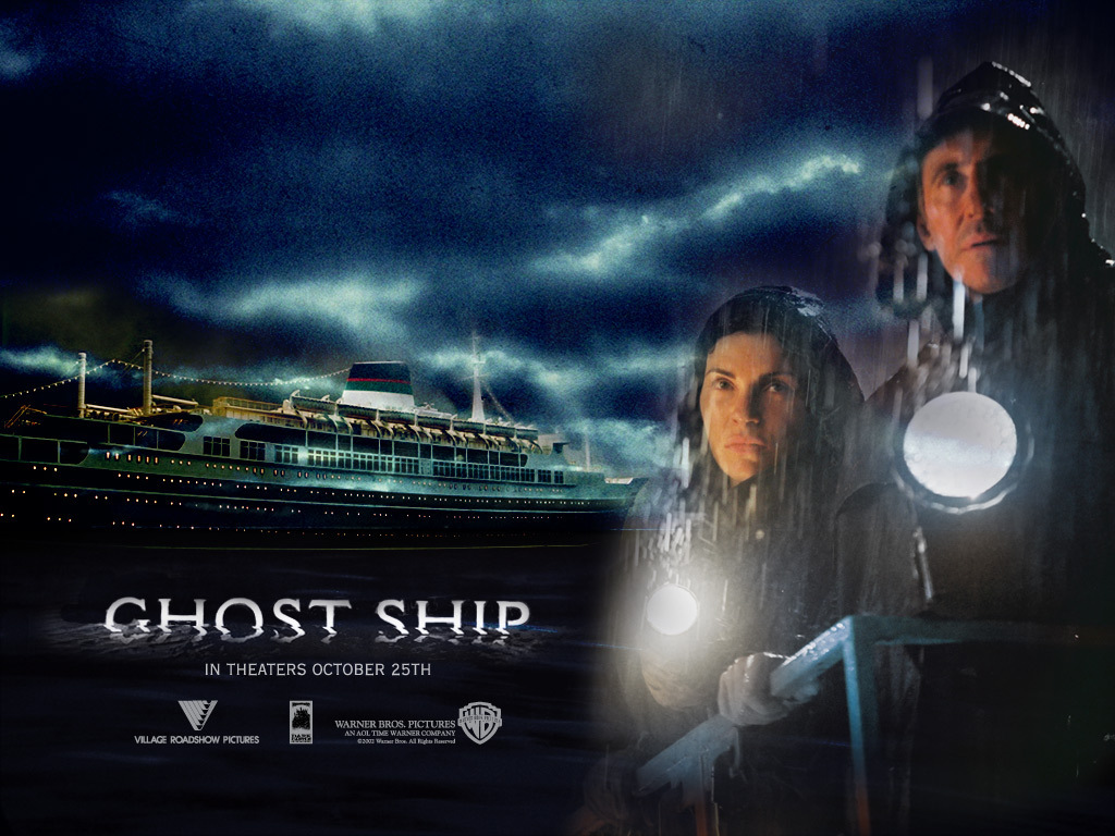 Ghost Ship Wallpaper - Ghost Ship 2002 Poster - HD Wallpaper 