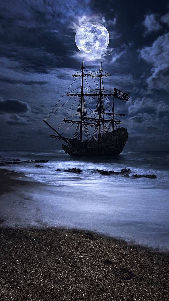 Pirate Ship Phone - HD Wallpaper 