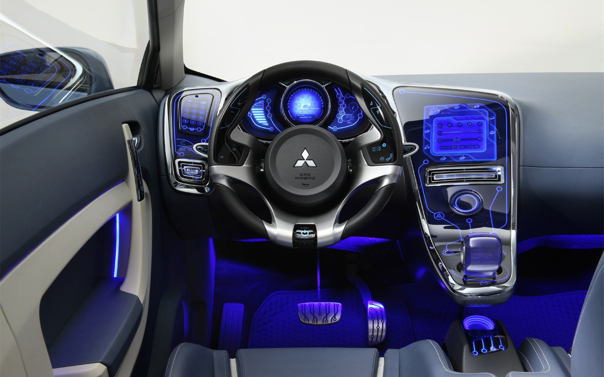 Custom Mitsubishi Lancer Interior - HD Wallpaper 