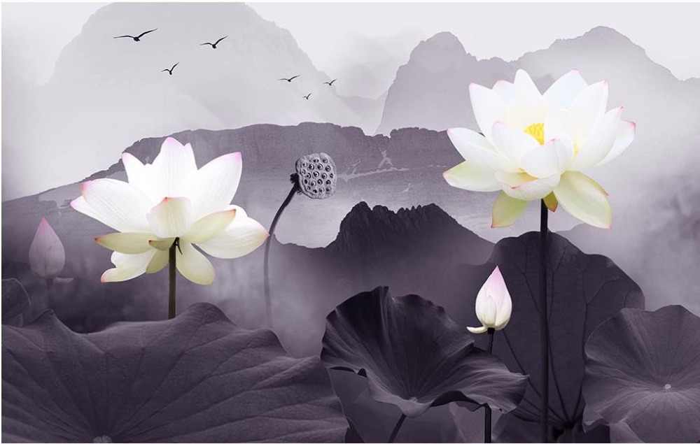 Wallpapers For Living Room Black And White Abstract - Wall - HD Wallpaper 