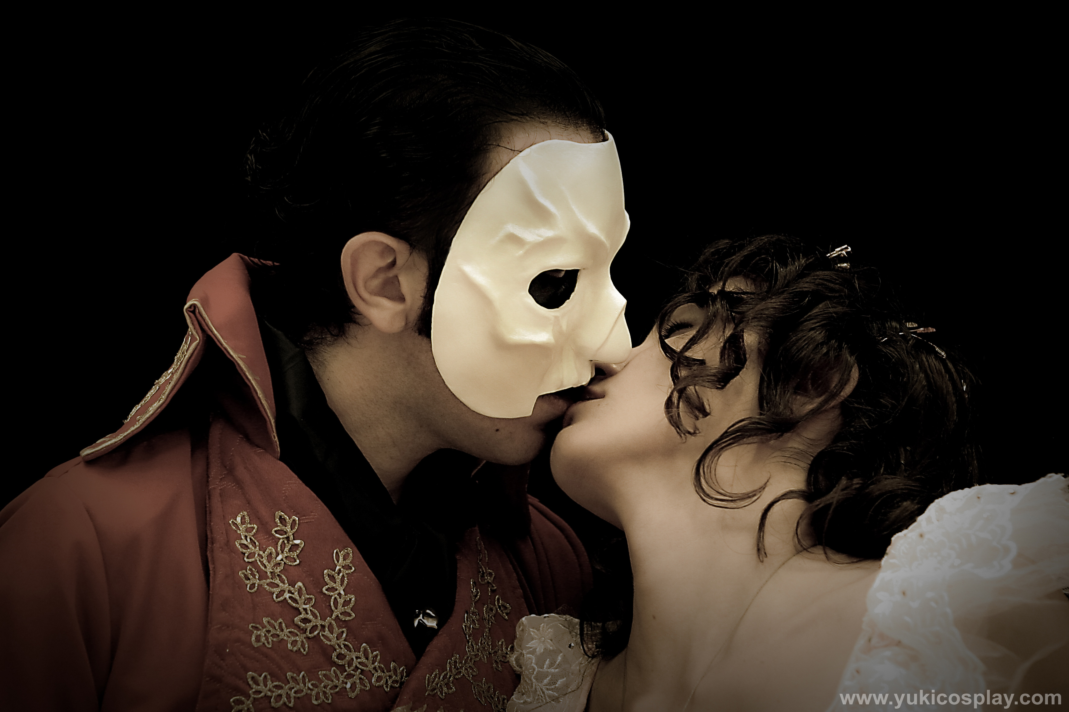 Phantom Of The Opera Kiss - HD Wallpaper 
