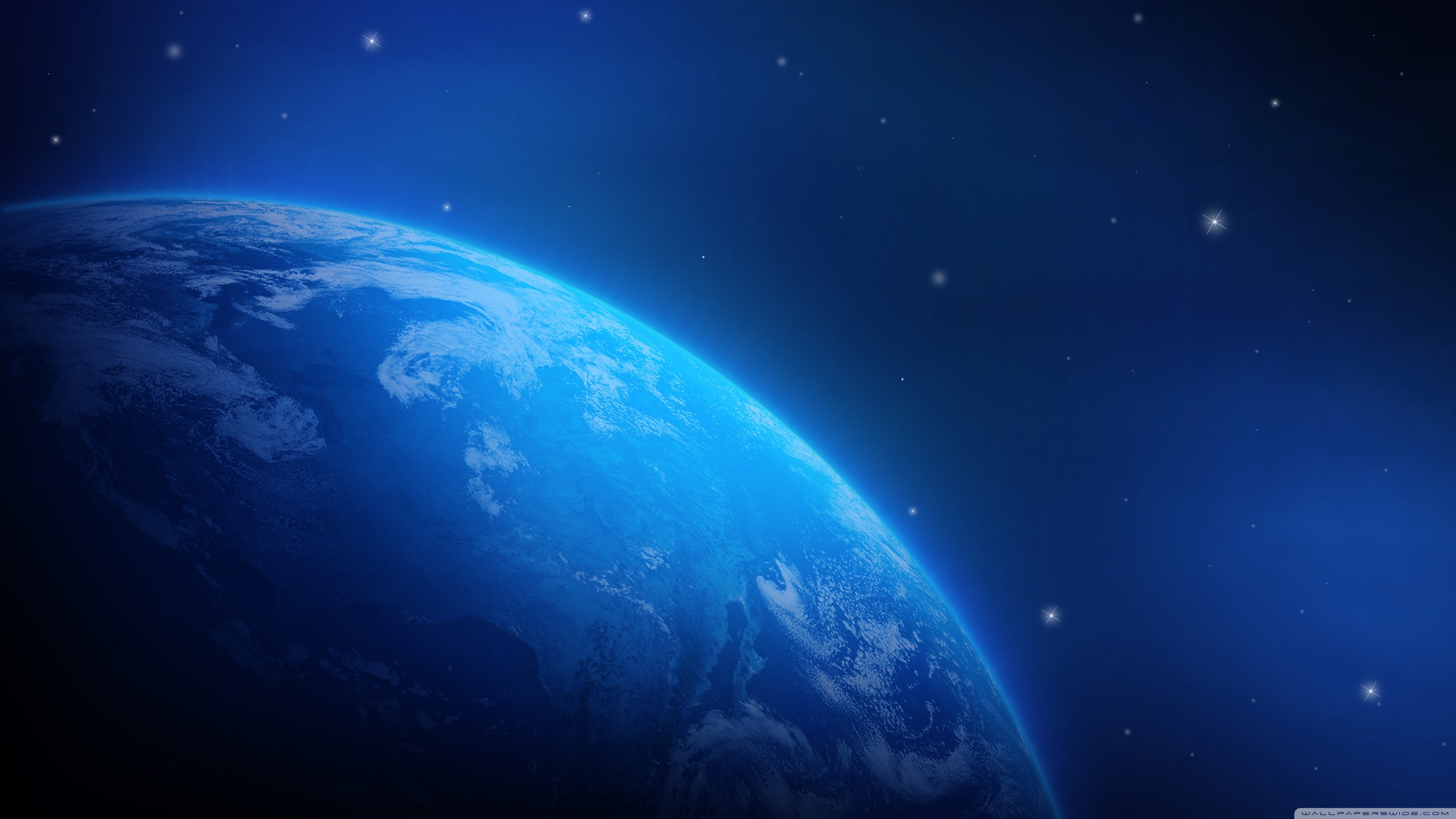 High Definition Blue Planet - HD Wallpaper 